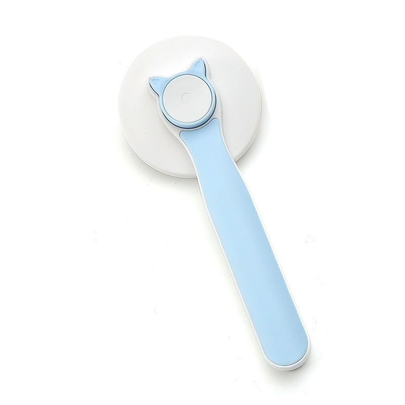 Brosse de toilettage pour animaux , brosse autonettoyante pour chiens, outil de toilettage pour animaux de compagnie(Caniche Wash)