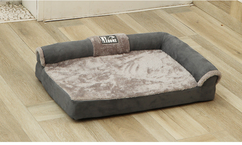 Canapé pour niche pour chien, matelas chaud pour chien lavable (crazy puppy )