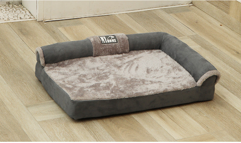 Canapé pour niche pour chien, matelas chaud pour chien lavable (crazy puppy )