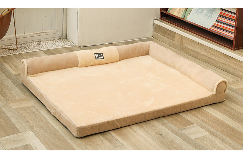 Canapé pour niche pour chien, matelas chaud pour chien lavable (crazy puppy )