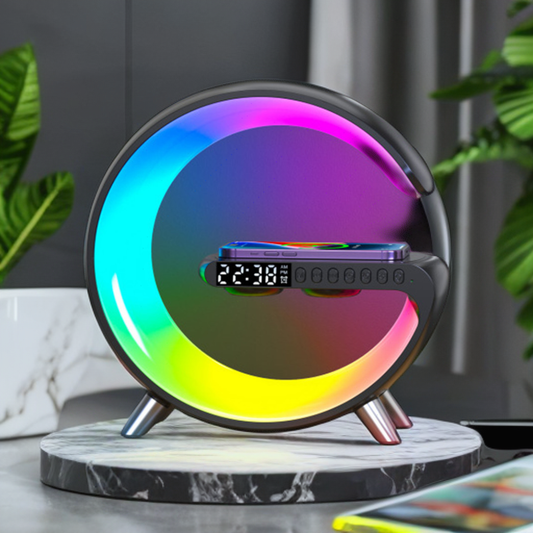Multifunctional Atmosphere Lamp with Wireless Charging (Fulllum)