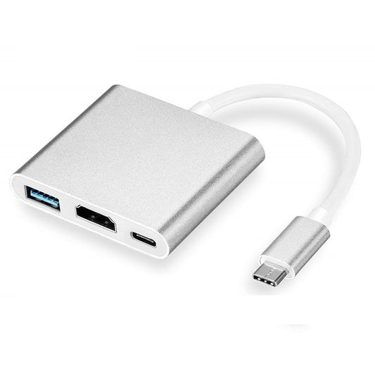 Type C vers HDMI avec port de charge.